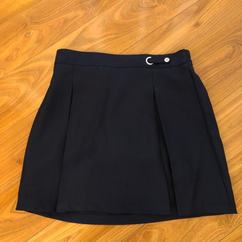 NWOT Girls navy blue uniform skirt